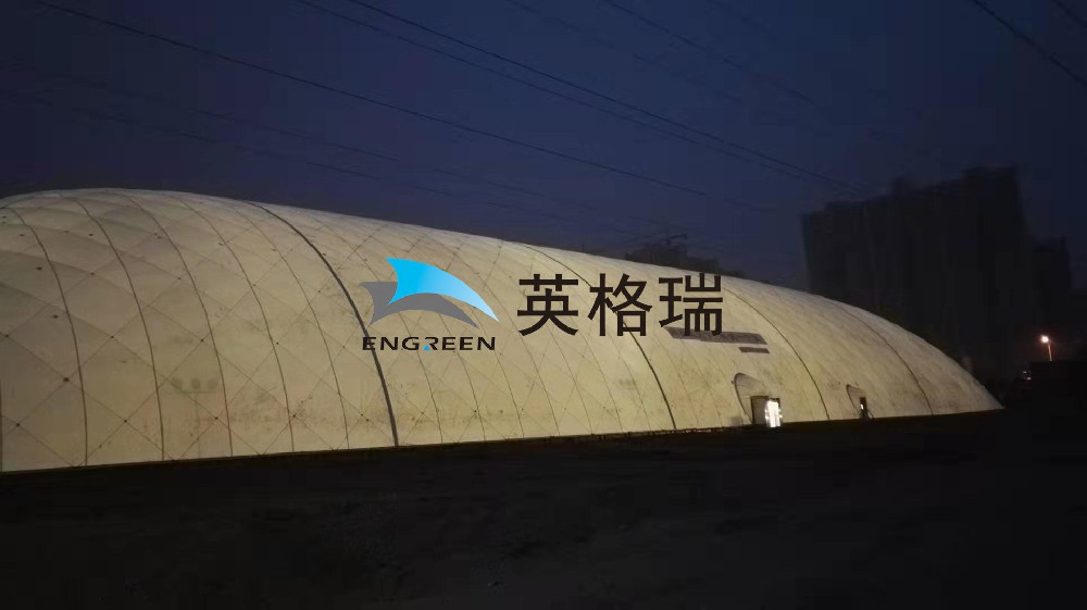 大跨度充大菠萝视频网址APP应用于土壤修复产业，对污染土壤区域进行覆盖